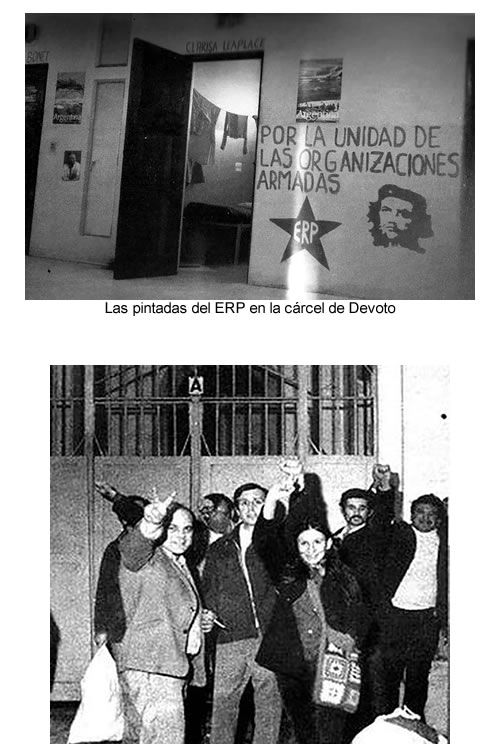 Liberación de presos políticos en 1973